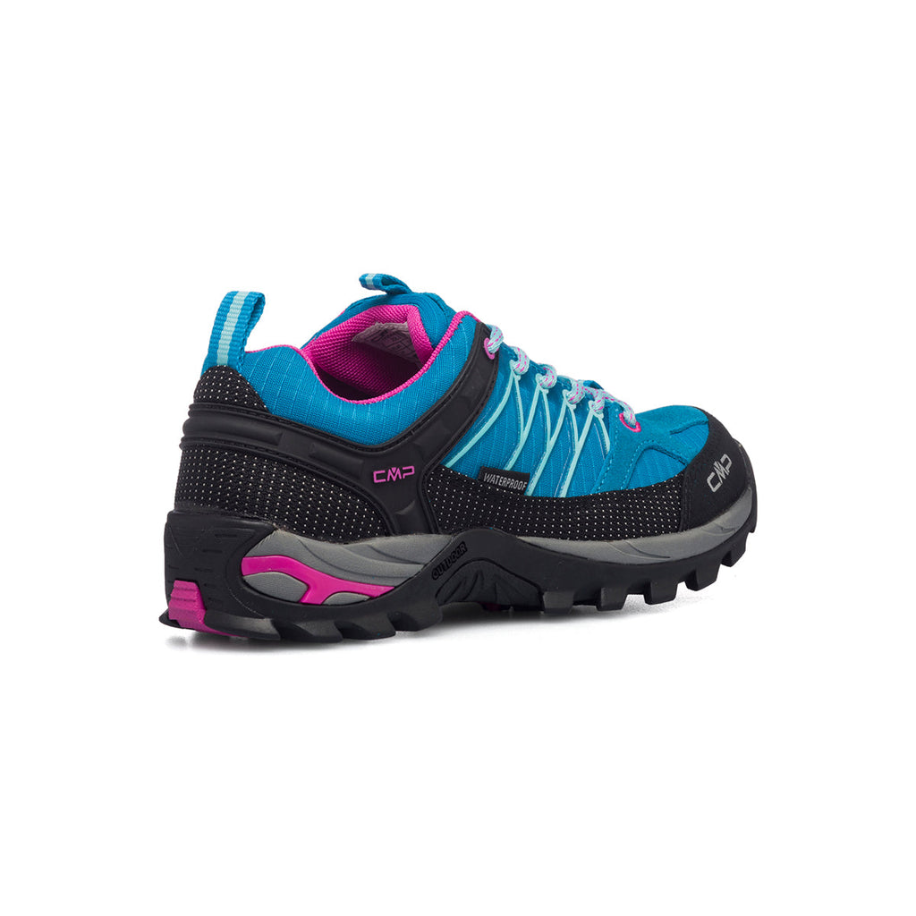 Scarpe da trekking azzurre in tessuto waterproof CMP Rigel Low