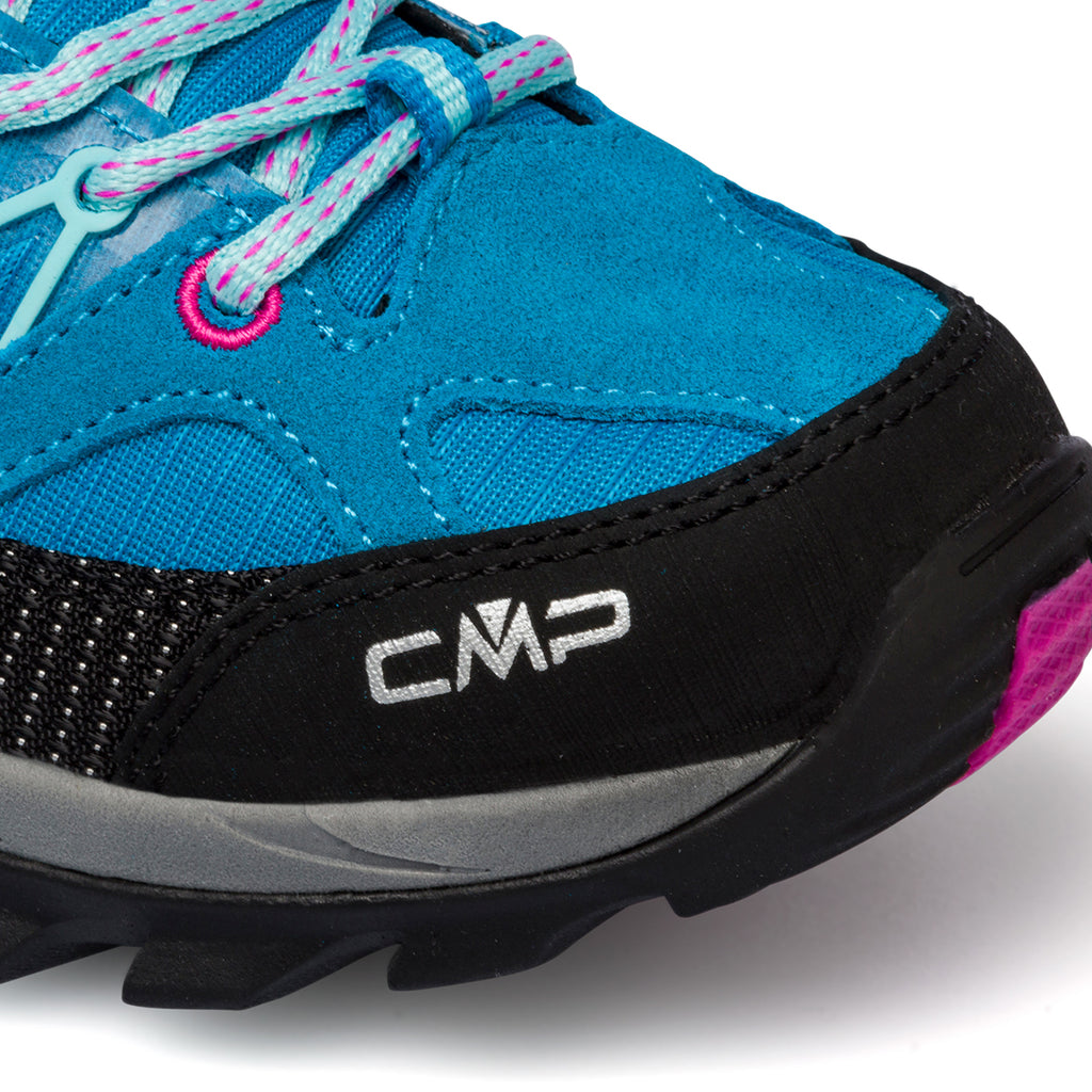 Scarpe da trekking azzurre in tessuto waterproof CMP Rigel Low