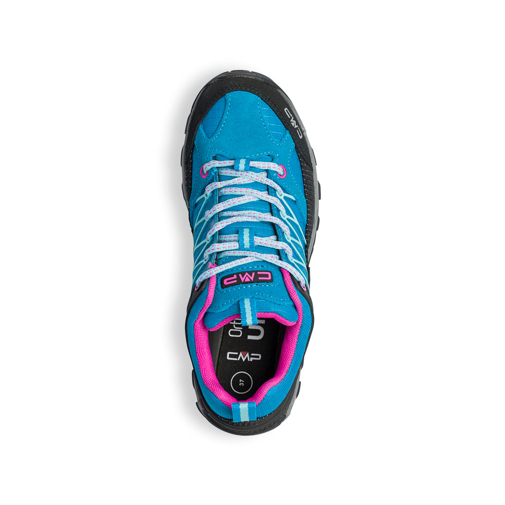 Scarpe da trekking azzurre in tessuto waterproof CMP Rigel Low