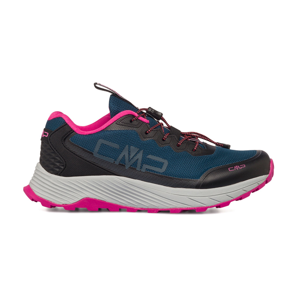 Scarpe da trail running waterproof blu da donna CMP Phelyx