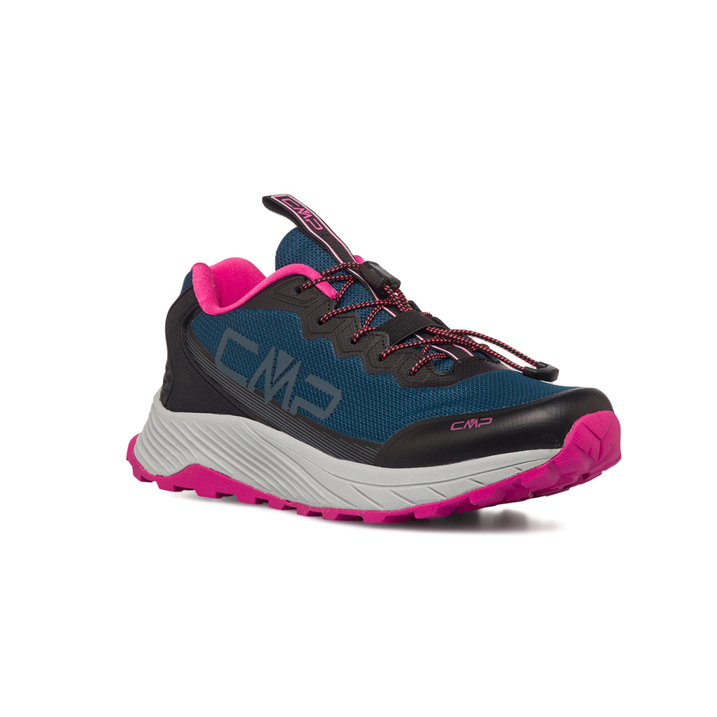 Scarpe da trail running waterproof blu da donna CMP Phelyx