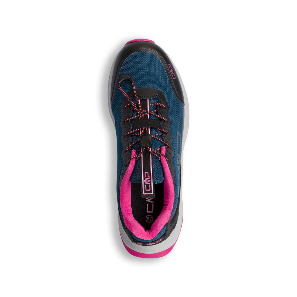 Scarpe da trail running waterproof blu da donna CMP Phelyx