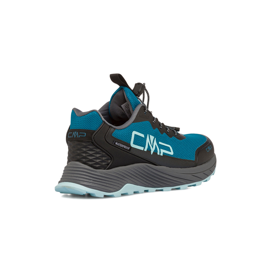Scarpe da trail running blu waterproof da donna CMP Phelyx