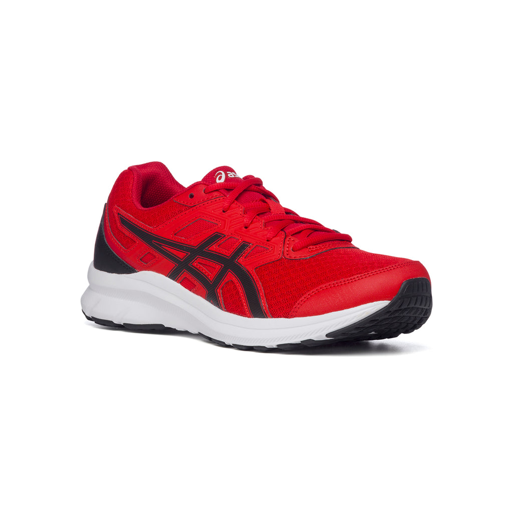 Scarpe da running rosse con strisce laterali a contrasto Asics Jolt 3