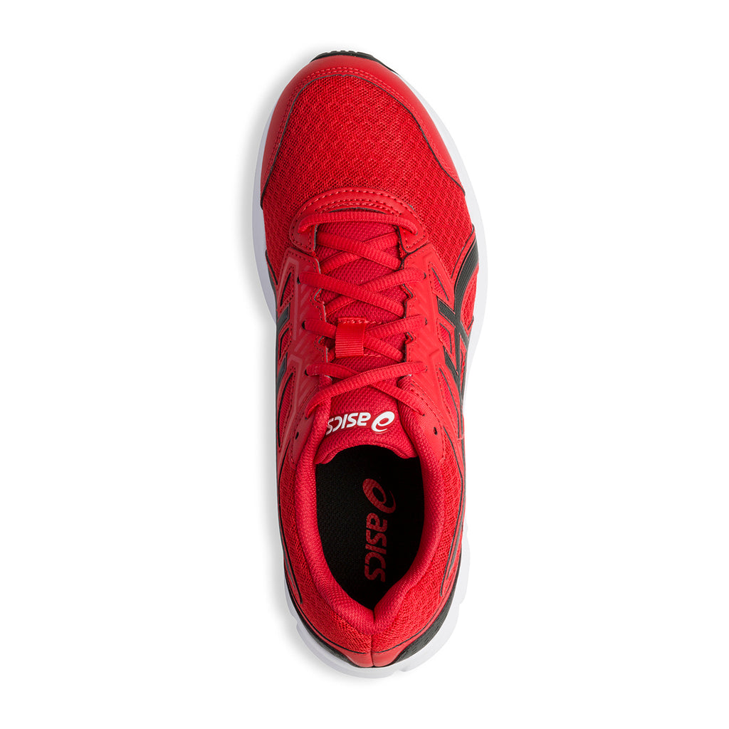 Scarpe da running rosse con strisce laterali a contrasto Asics Jolt 3