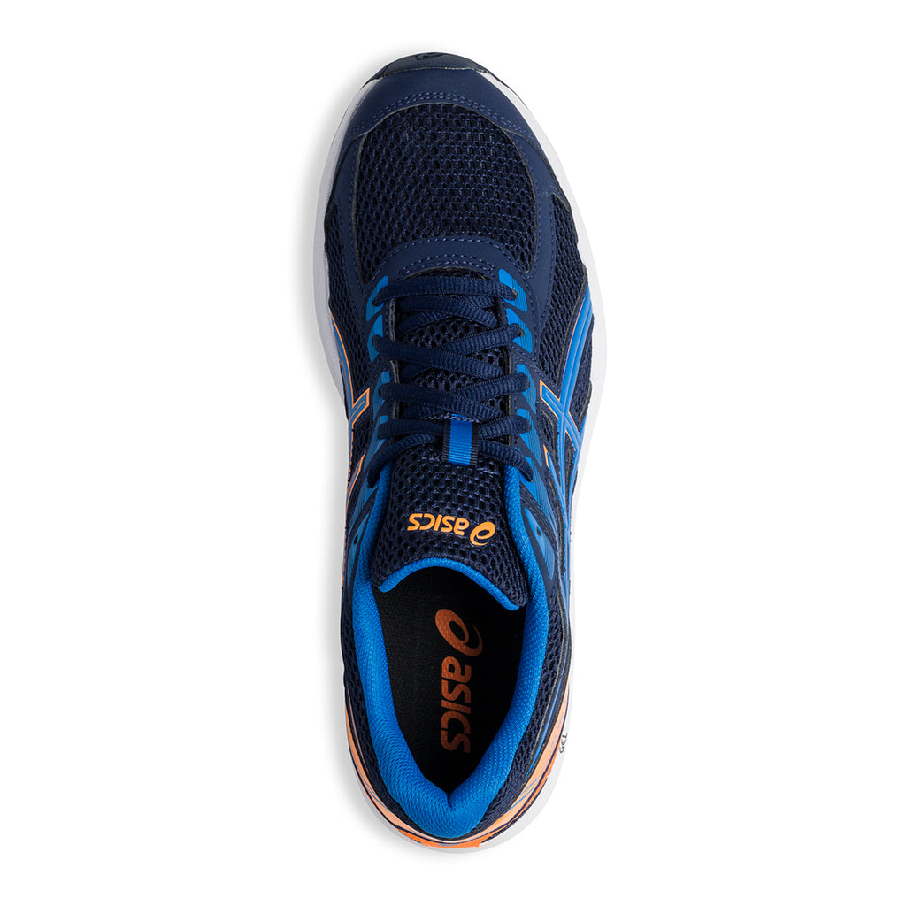 Scarpe da running blu con dettagli arancioni Asics Gel-Braid