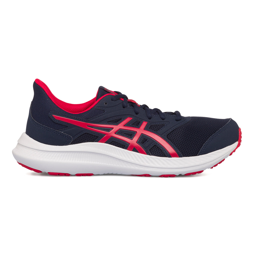 Scarpe da running blu da uomo con strisce laterali a contrasto Asics Jolt 4