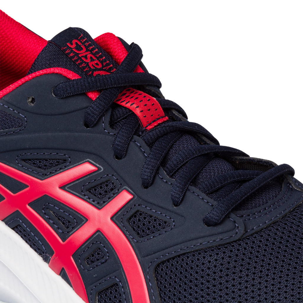 Scarpe da running blu da uomo con strisce laterali a contrasto Asics Jolt 4