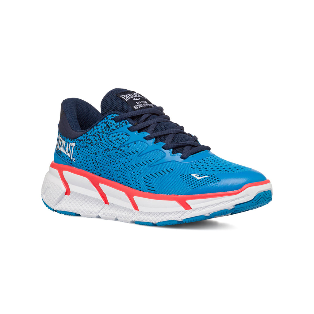 Scarpe sportive azzurre da uomo con logo laterale Everlast