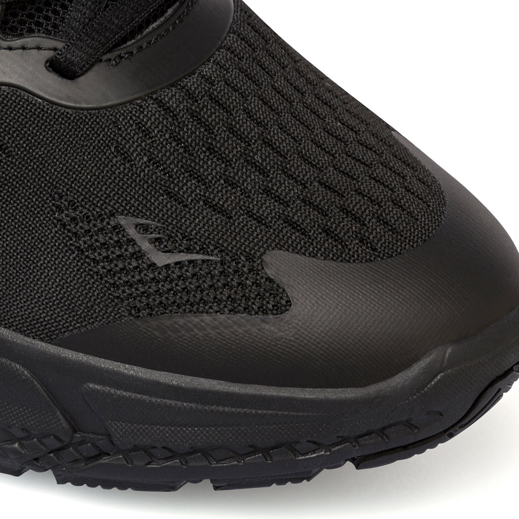 Scarpe sportive nere da uomo con logo laterale Everlast