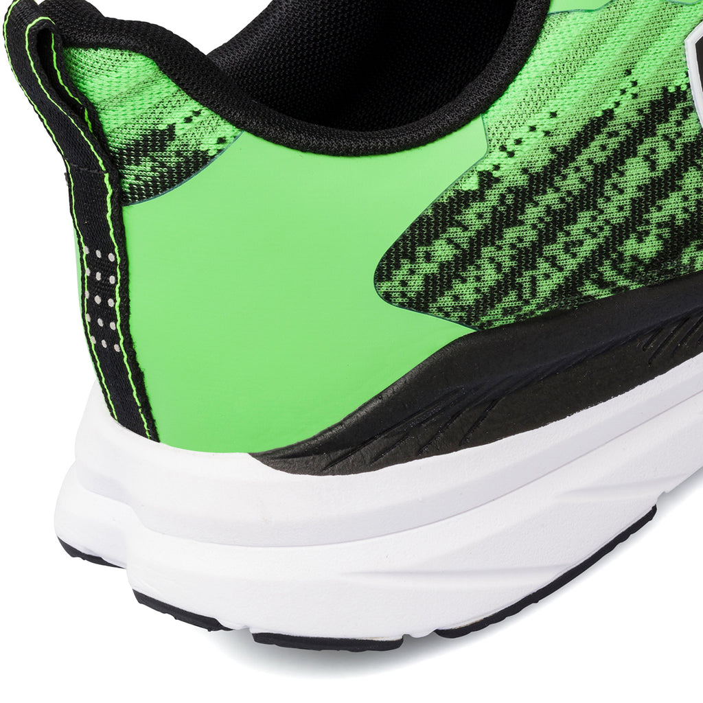 Sneakers verdi e nere da uomo con logo laterale Tonino Lamborghini Raptorkick Signature