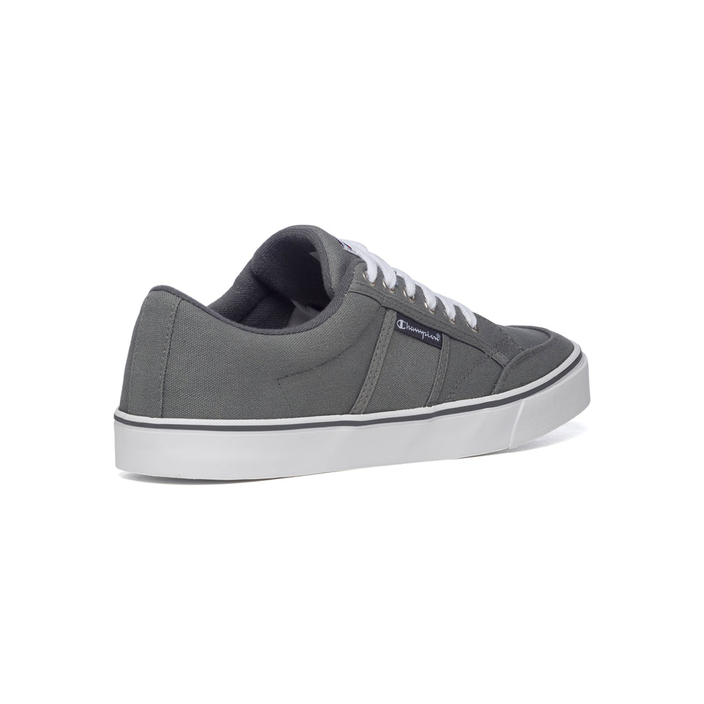 Sneakers grigie in canvas con logo laterale Champion Placard