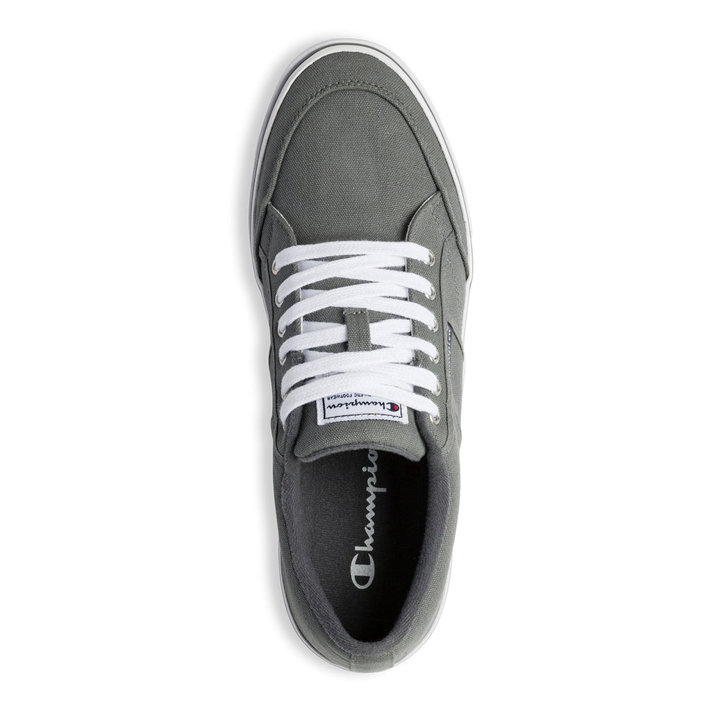 Sneakers grigie in canvas con logo laterale Champion Placard