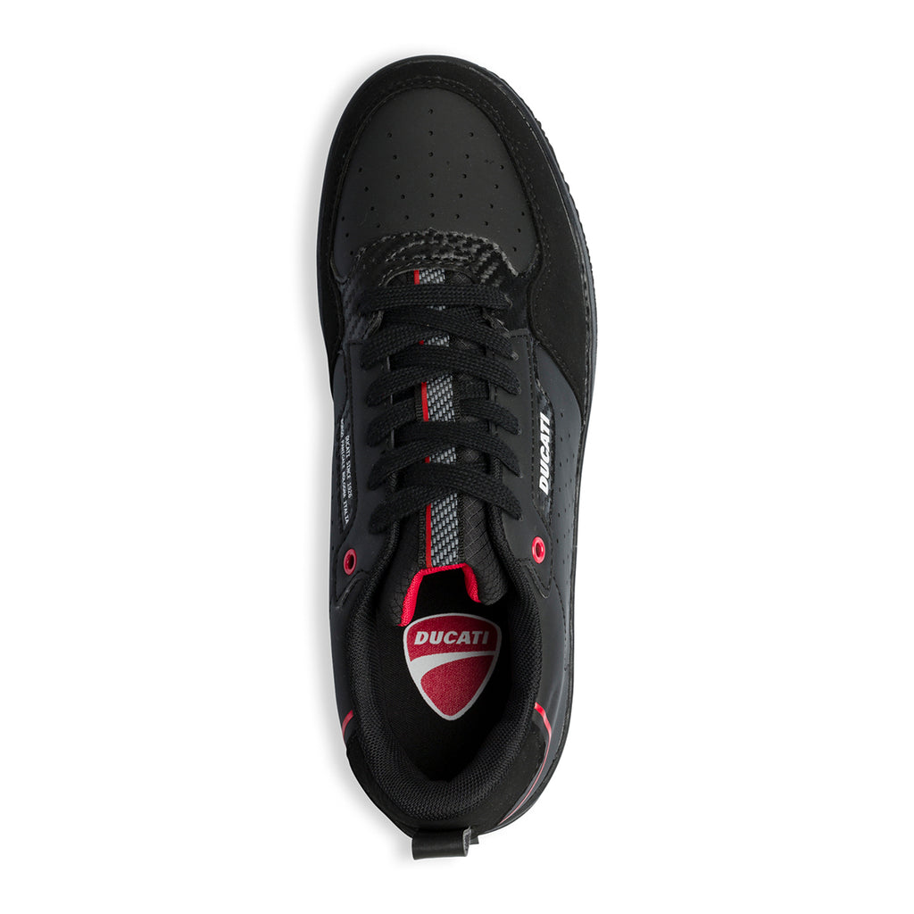 Sneakers nere con dettagli traforati Ducati Valencia