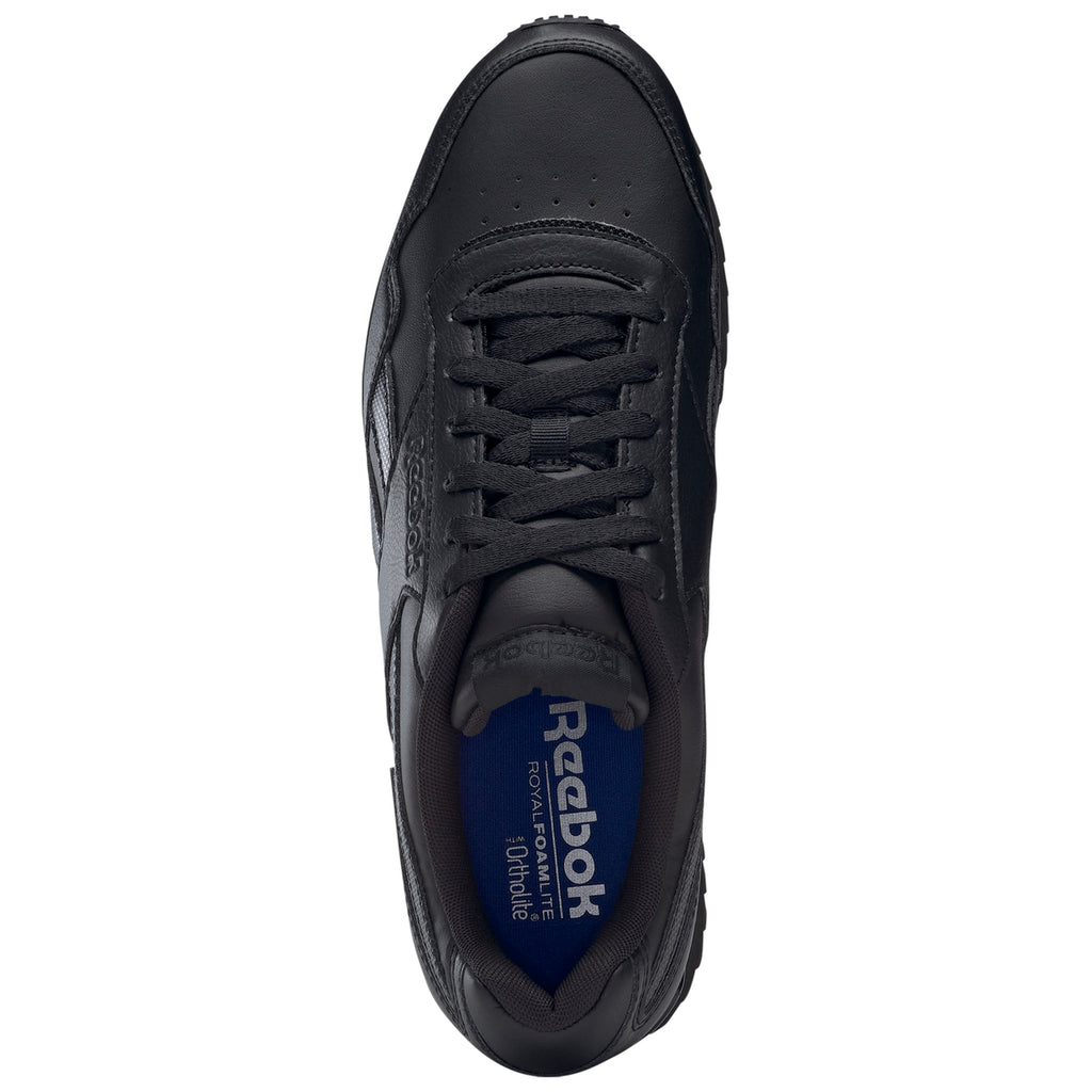 Scarpe da ginnastica nere da uomo Reebok Royal Glide Ripple Clip