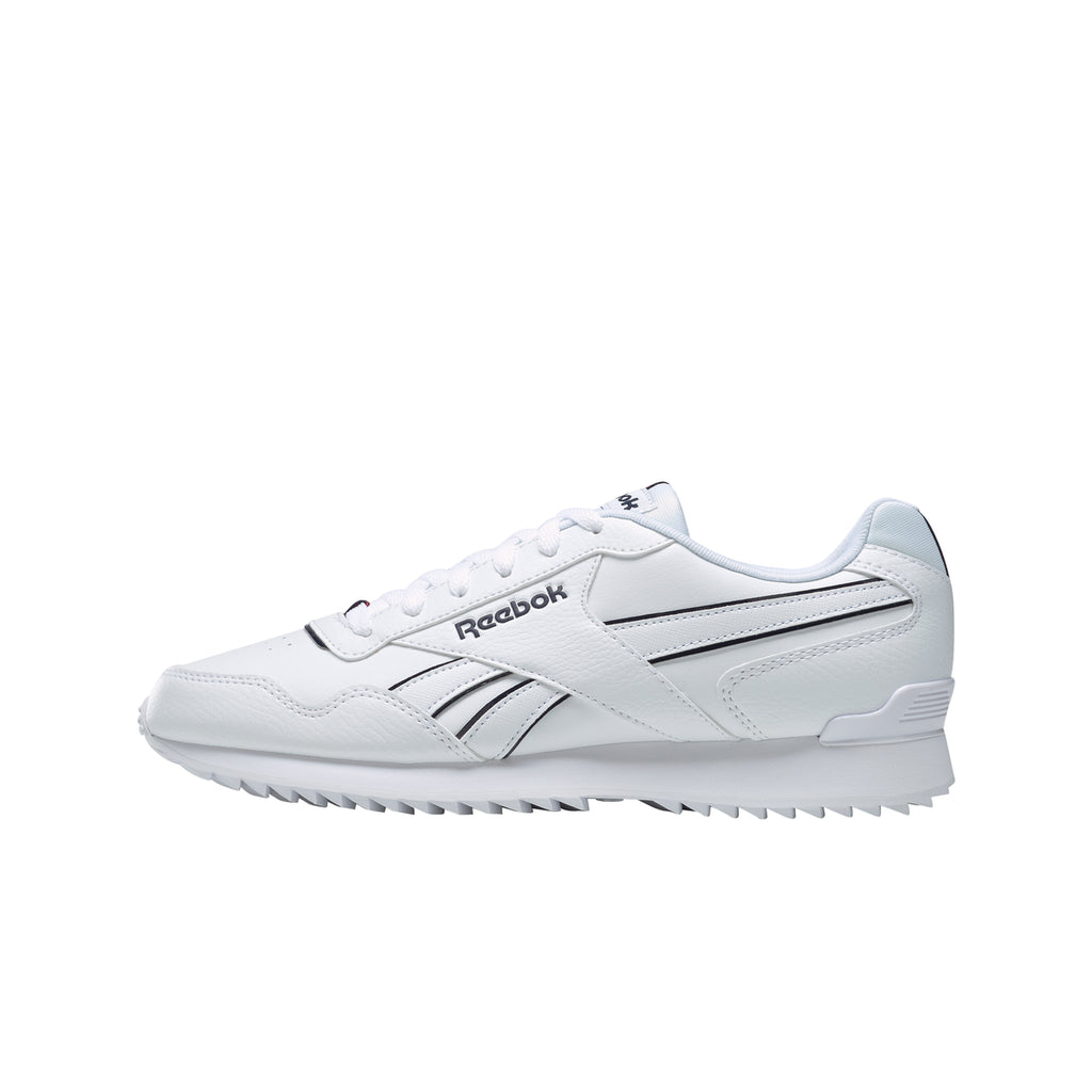 Scarpe da ginnastica bianche da uomo Reebok Royal Glide Ripple Clip