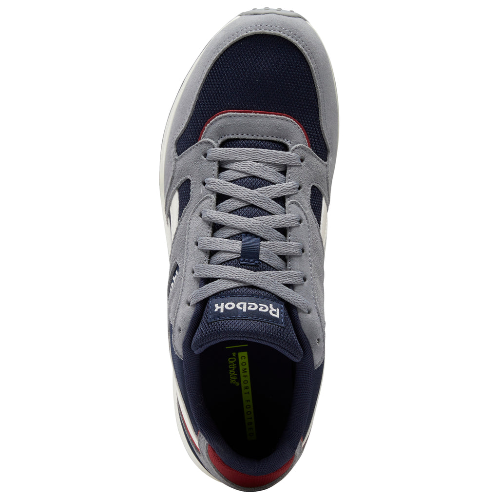 Scarpe da ginnastica blu e grigie da uomo Reebok GL 1000