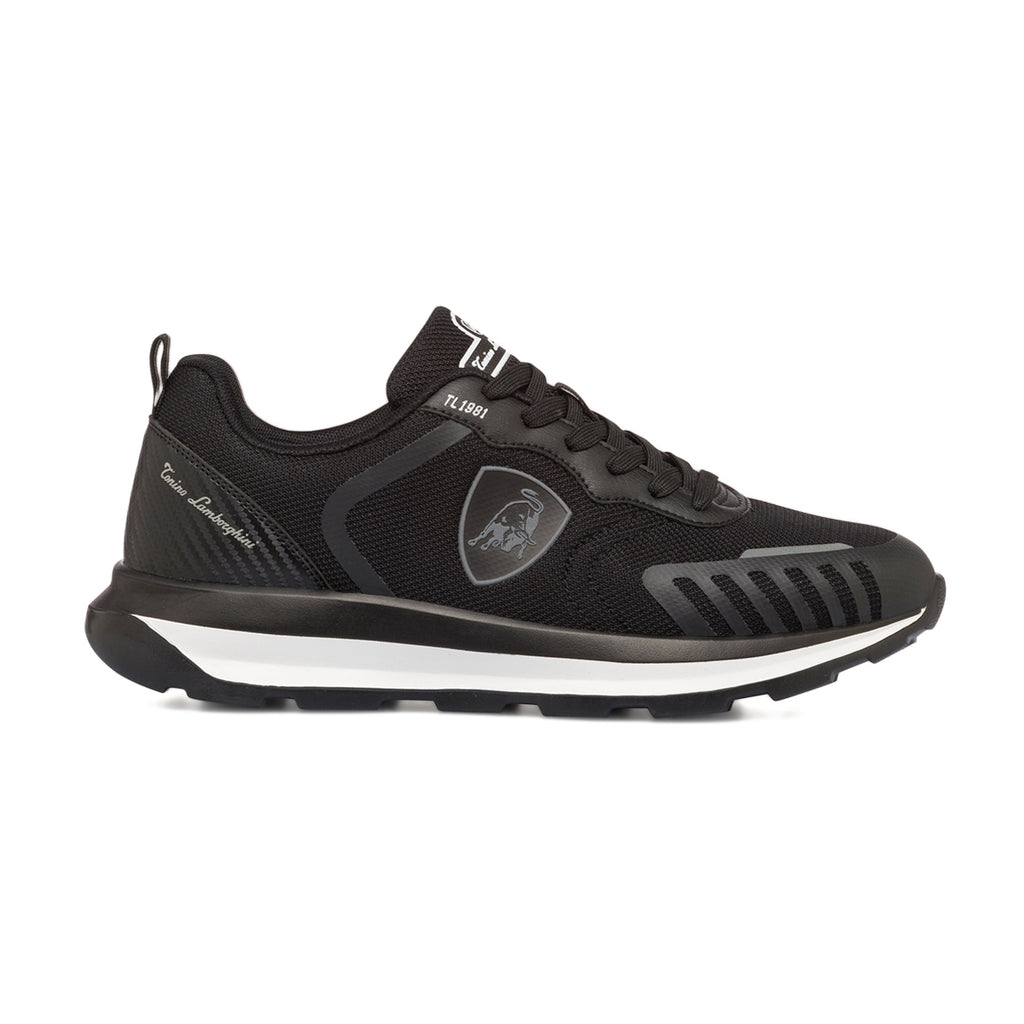 Sneakers nere da uomo con logo laterale Tonino Lamborghini ItaliaGrip Supreme