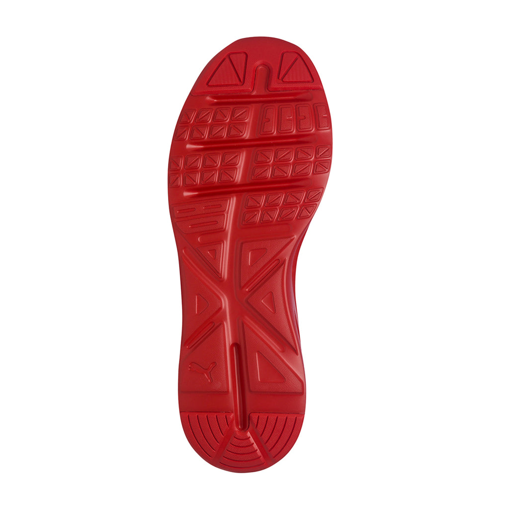 Sneakers rosse in tessuto mesh con logo laterale Puma Enzo 2