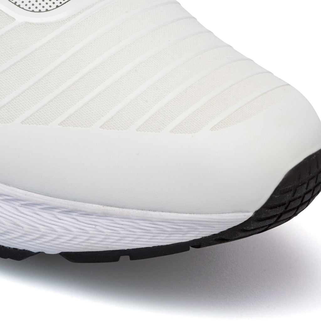 Sneakers bianche da uomo con logo laterale Ducati Balderico