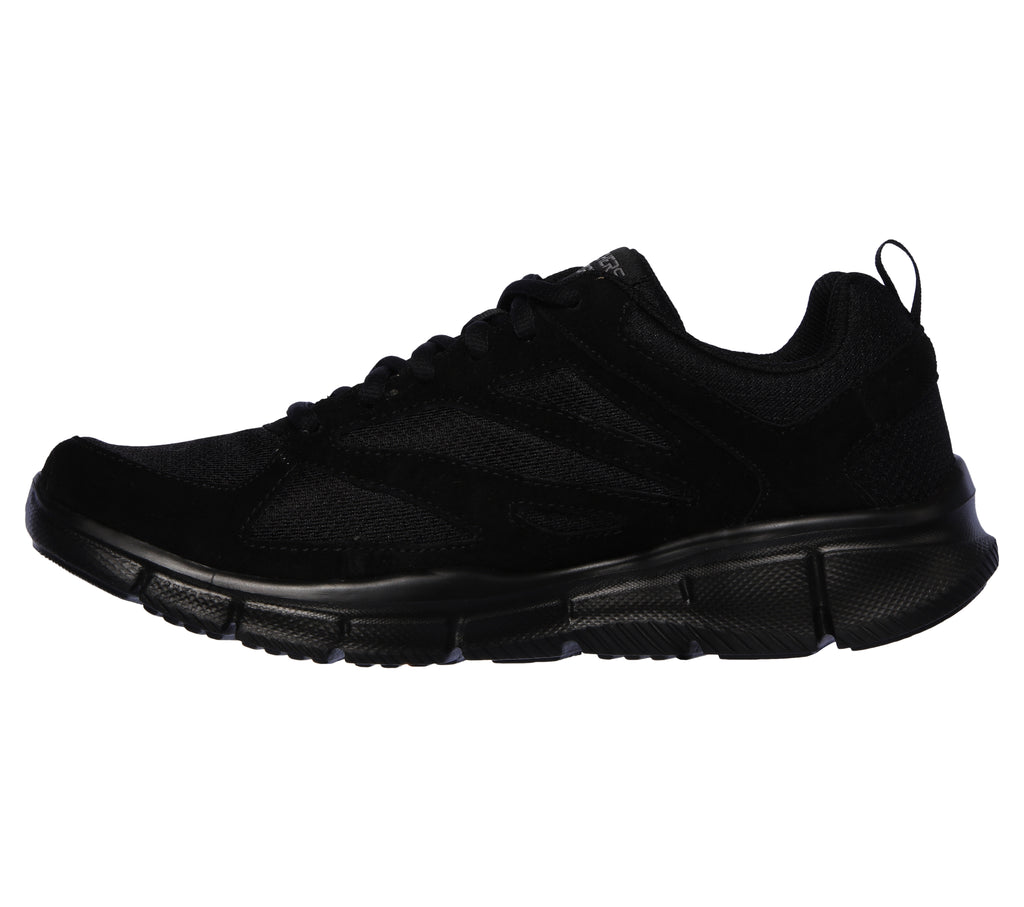 Scarpe da ginnastica nere da uomo con soletta memory comfort Skechers Track