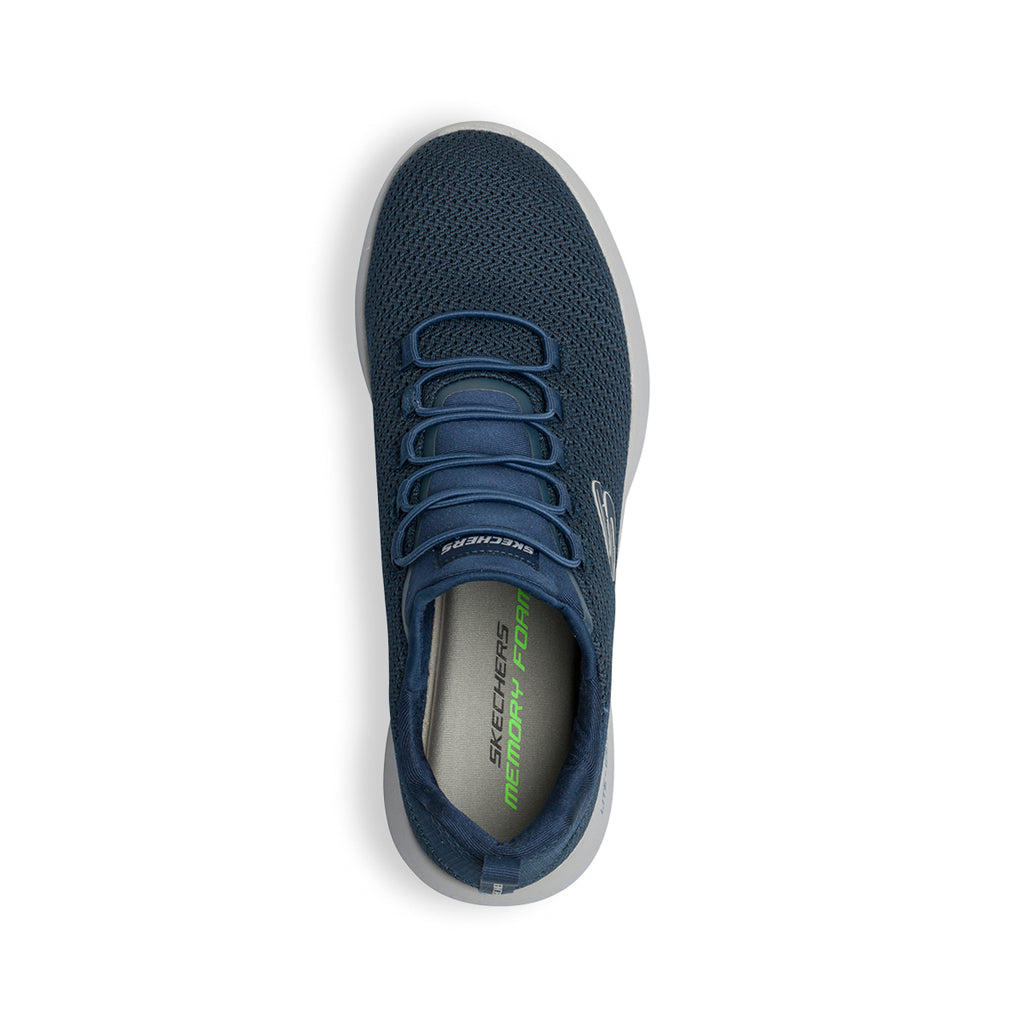 Scarpe da ginnastica blu da uomo con sottopiede Memory Foam Skechers Dynamight