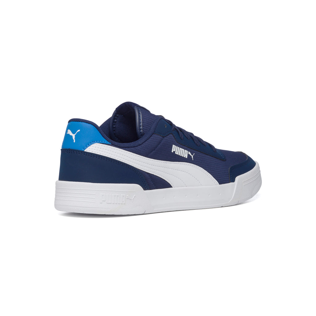 Sneakers blu con striscia laterale a contrasto Puma Caracal