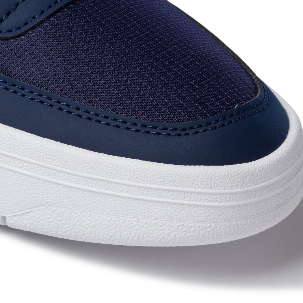 Sneakers blu con striscia laterale a contrasto Puma Caracal