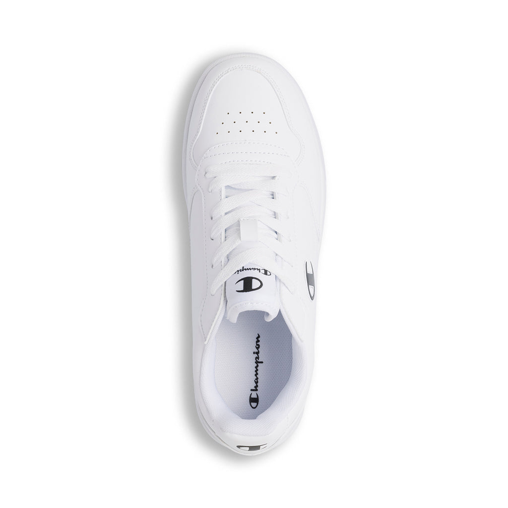 Sneakers bianche da uomo con logo laterale Champion New Court