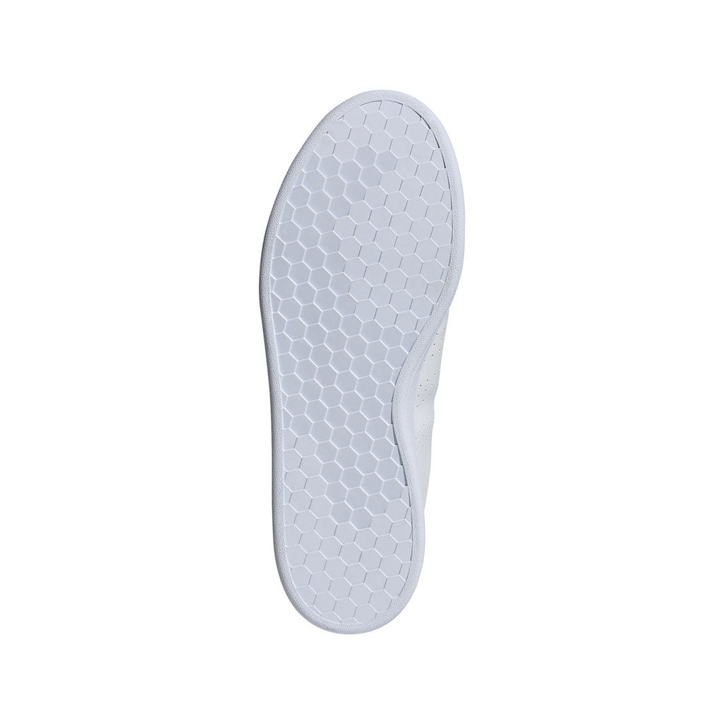 Sneakers da uomo bianche con strisce traforate adidas Advantage