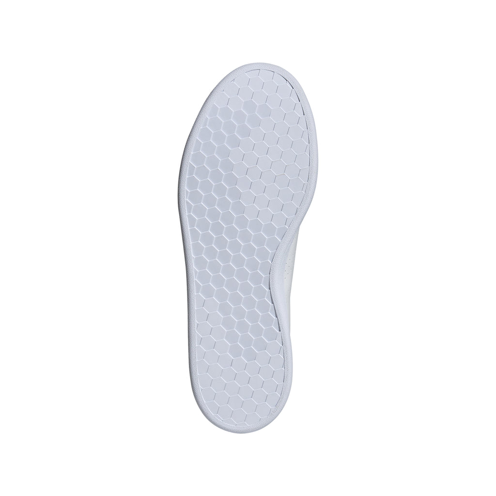 Sneakers da uomo bianche con strisce traforate adidas Advantage