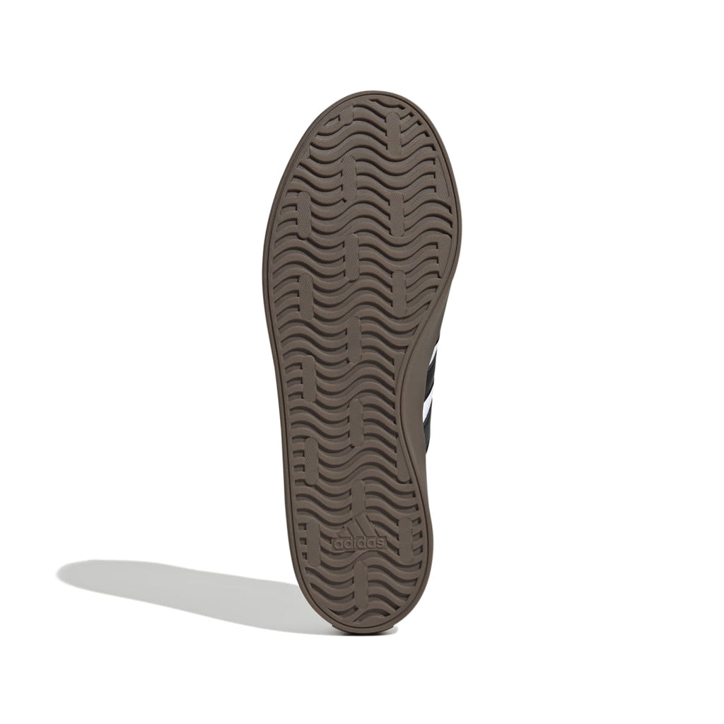 Sneakers bianche da uomo con strisce laterali nere adidas VL Court 3.0