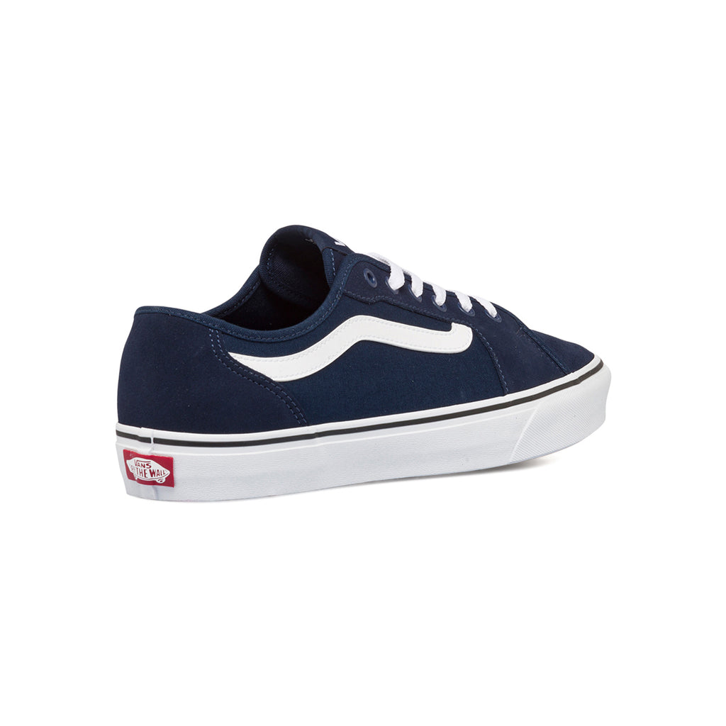 Sneakers blu da uomo con strisce bianche Vans MN Filmore Decon