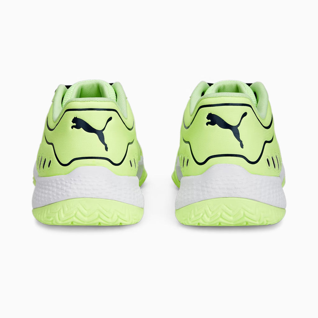 Scarpe da padel gialle da uomo con dettagli neri Puma Solarsmash RCT