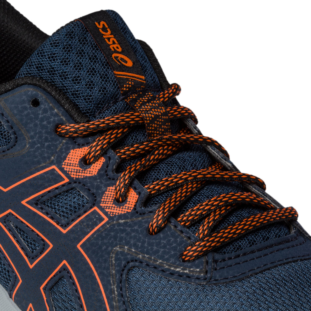 Scarpe da trekking blu in tessuto Asics Trail Scout