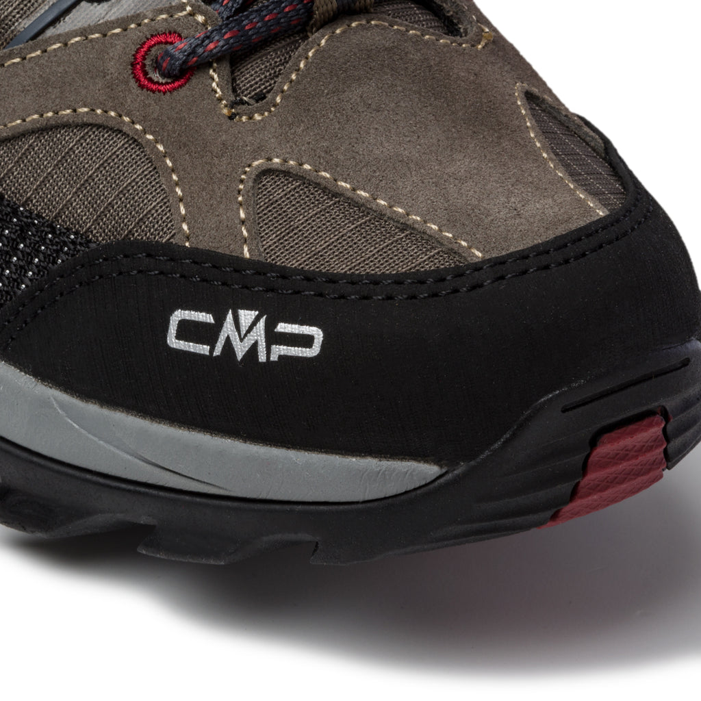 Scarpe da trekking antracite in tessuto waterproof CMP Rigel Low