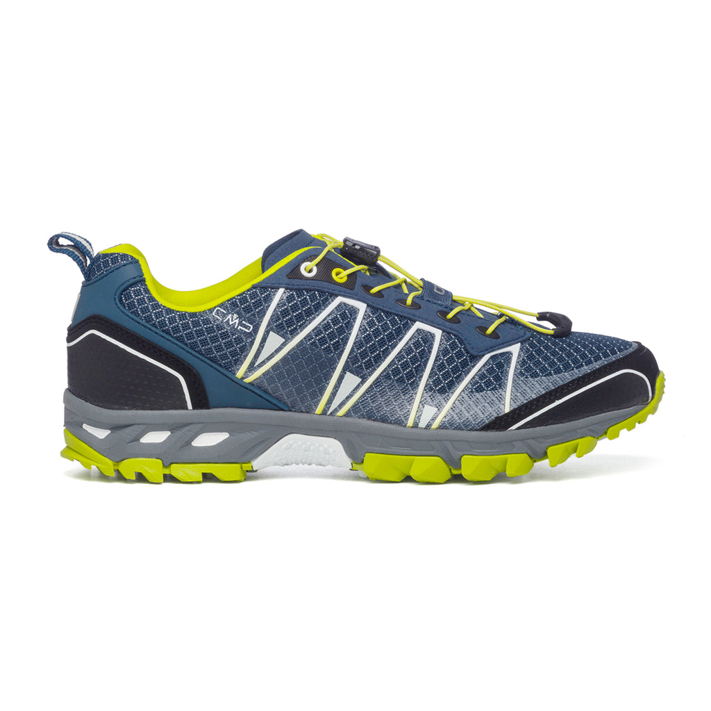 Scarpe da trekking blu in mesh con suola Fullongrip CMP Altak