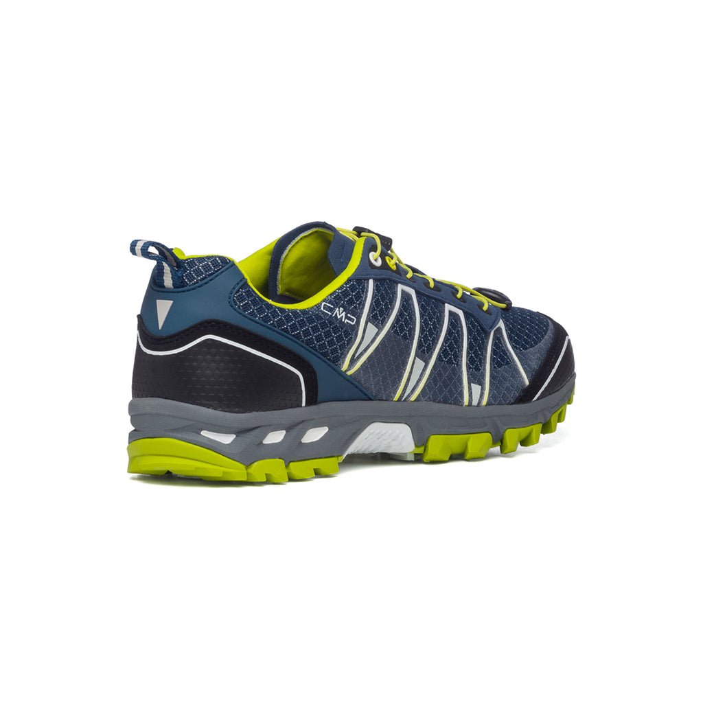 Scarpe da trekking blu in mesh con suola Fullongrip CMP Altak