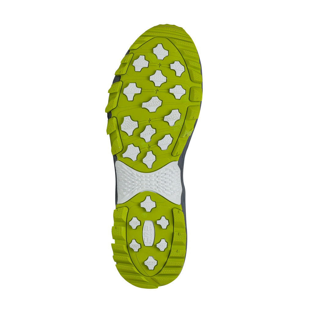 Scarpe da trekking blu in mesh con suola Fullongrip CMP Altak