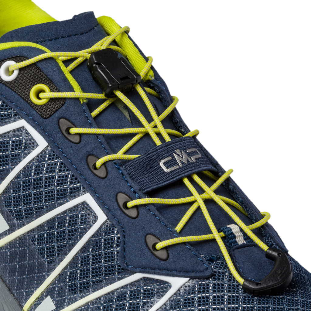 Scarpe da trekking blu in mesh con suola Fullongrip CMP Altak