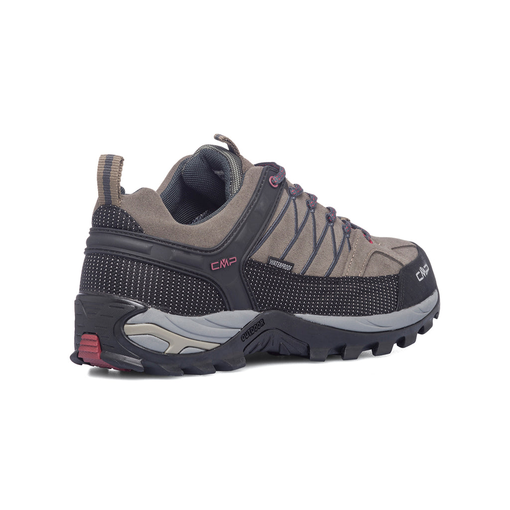 Scarpe da trekking antracite in tessuto waterproof CMP Rigel Low