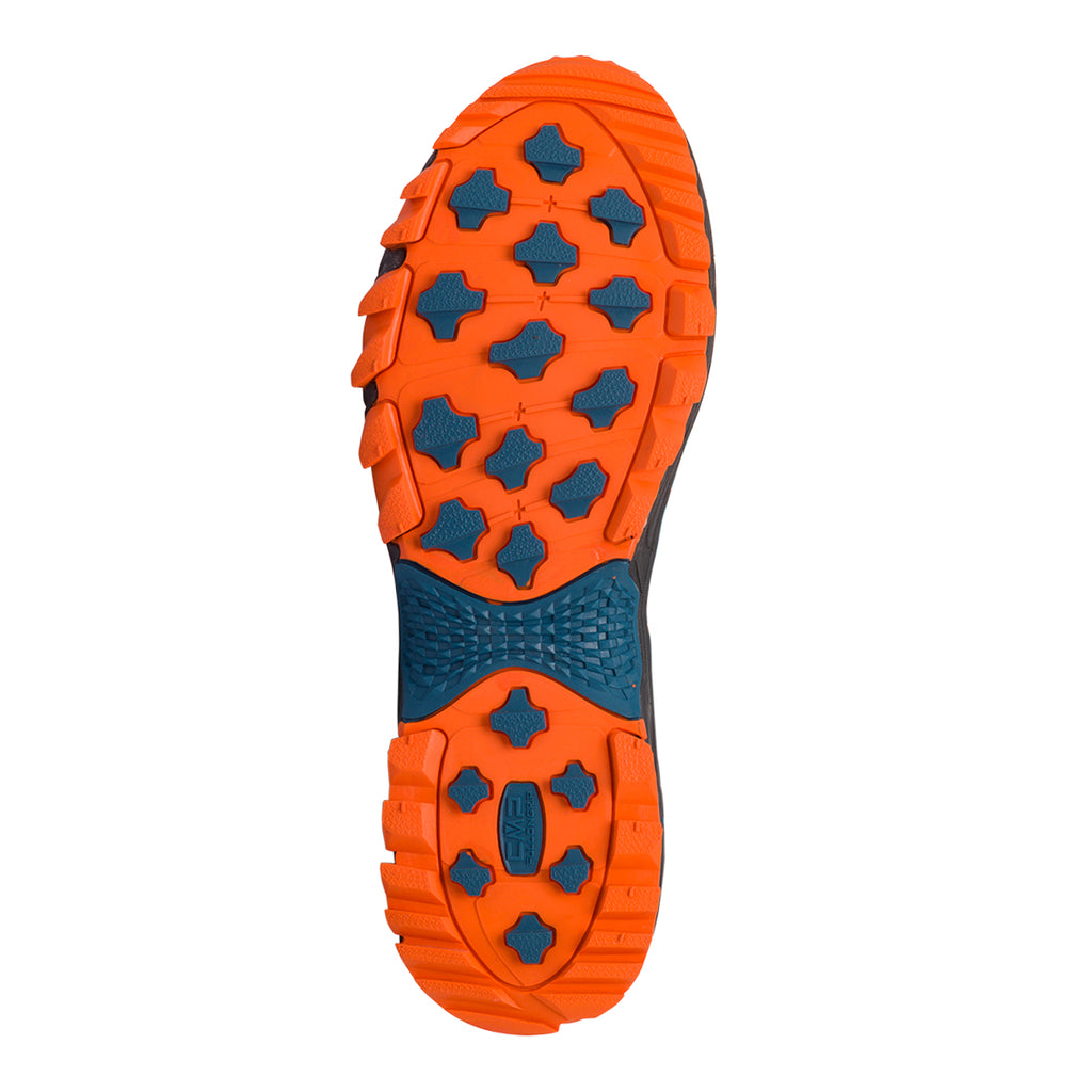 Scarpe da Trekking azzurre da Uomo con inserti Arancioni CMP Altak