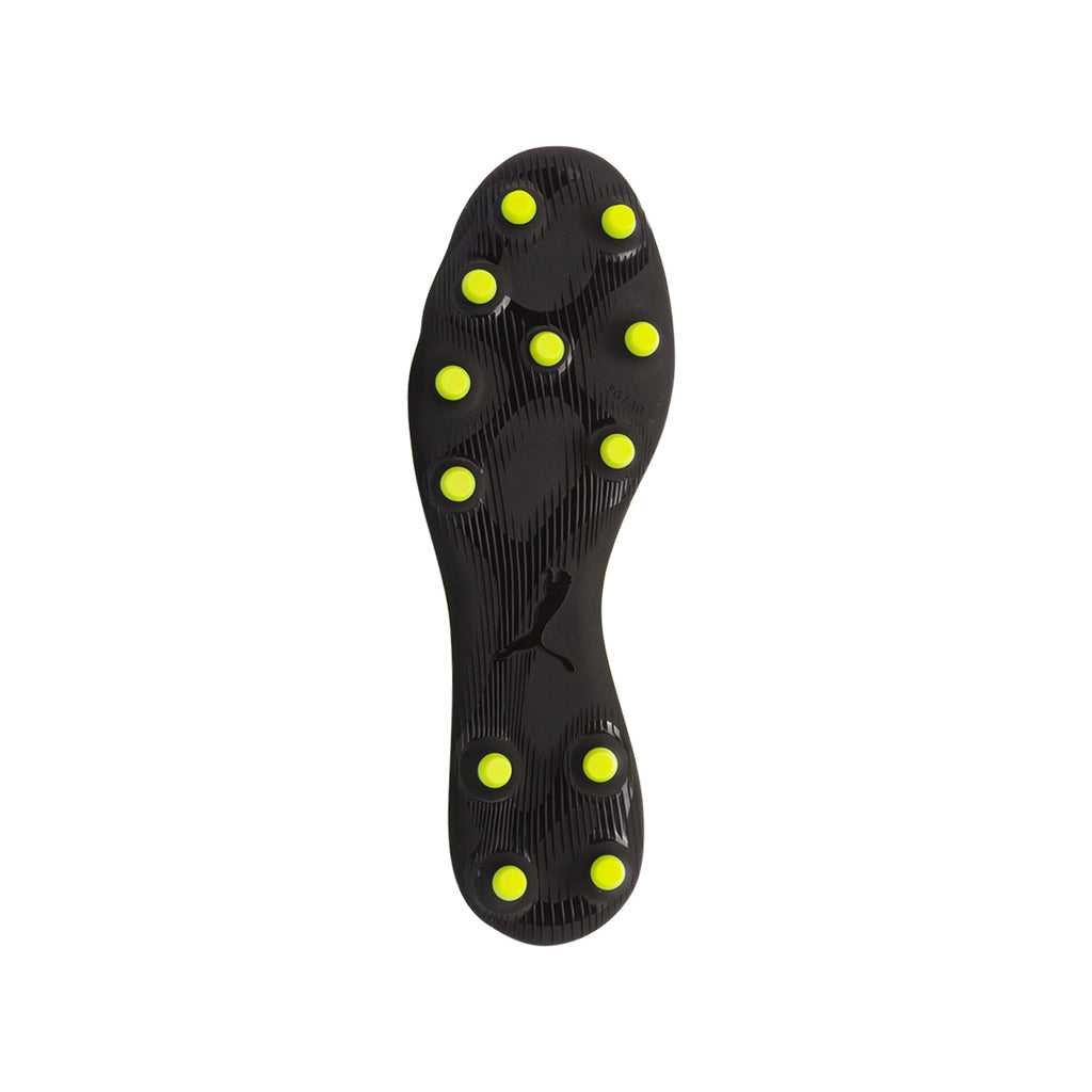 Scarpe da calcio per terreni duri gialle con dettagli neri Puma Vitoria FG/AG