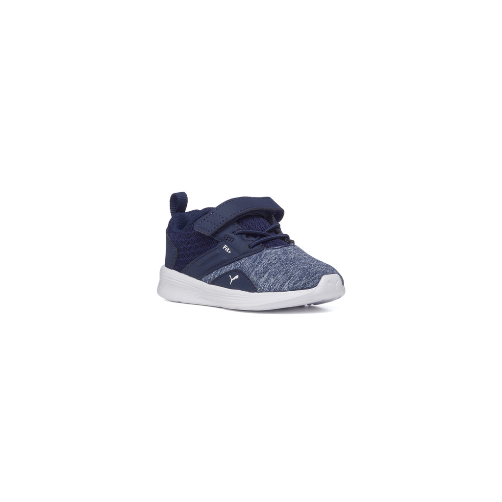 Sneakers blu in tessuto con logo a contrasto Puma Comet V Inf