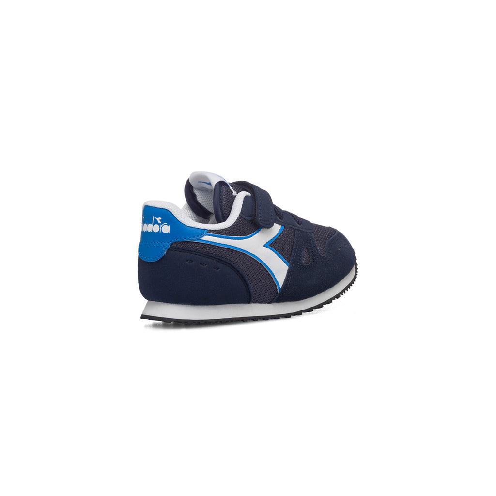 Scarpe da ginnastica primi passi blu da bambino Diadora Simple Run Td