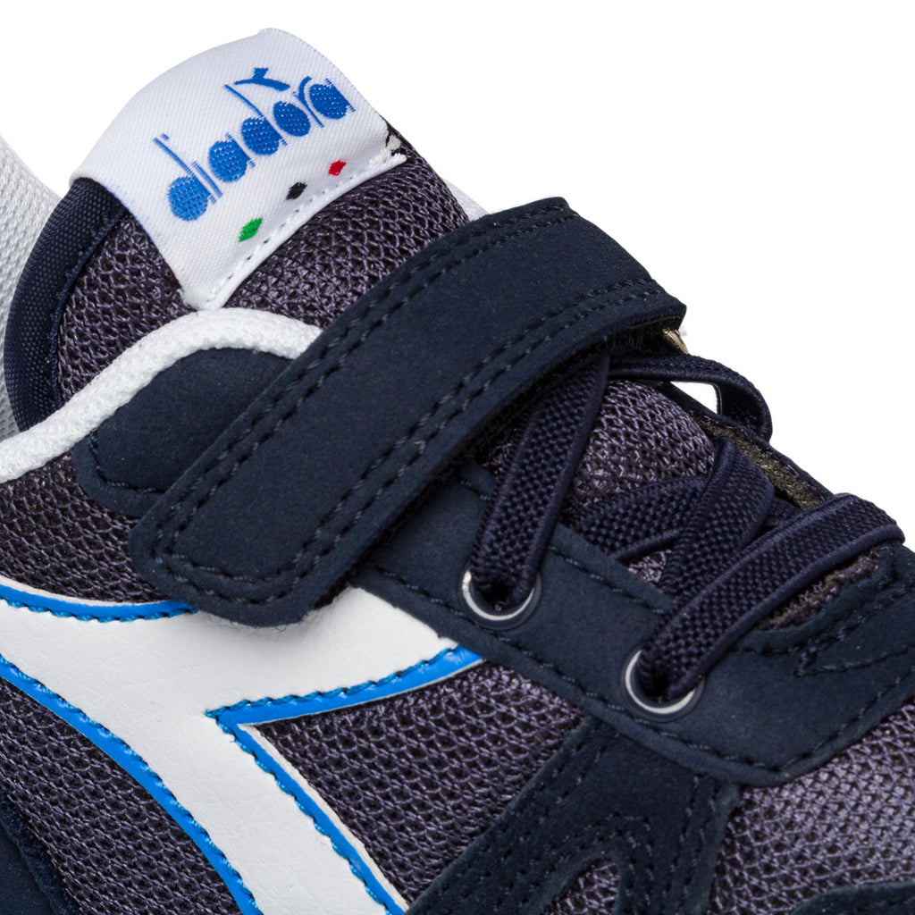 Scarpe da ginnastica primi passi blu da bambino Diadora Simple Run Td