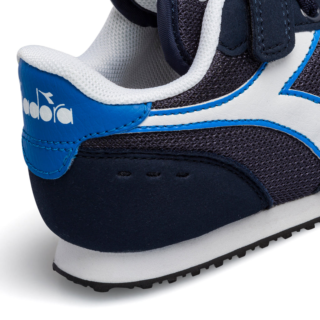 Scarpe da ginnastica primi passi blu da bambino Diadora Simple Run Td