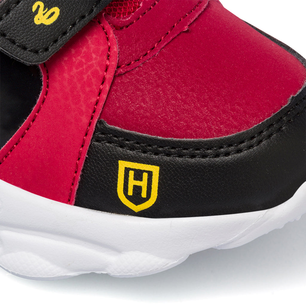 Sneakers primi passi ross e nere da bambino con logo Harry Potter