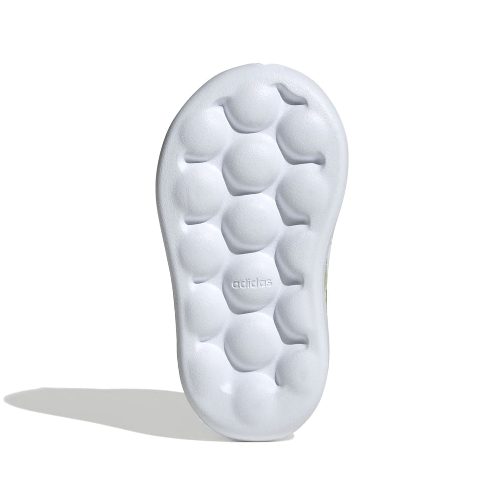 Sneakers primi passi bianche da bambina con stampa Trilli adidas Grand Court 2.0 Tink CF I