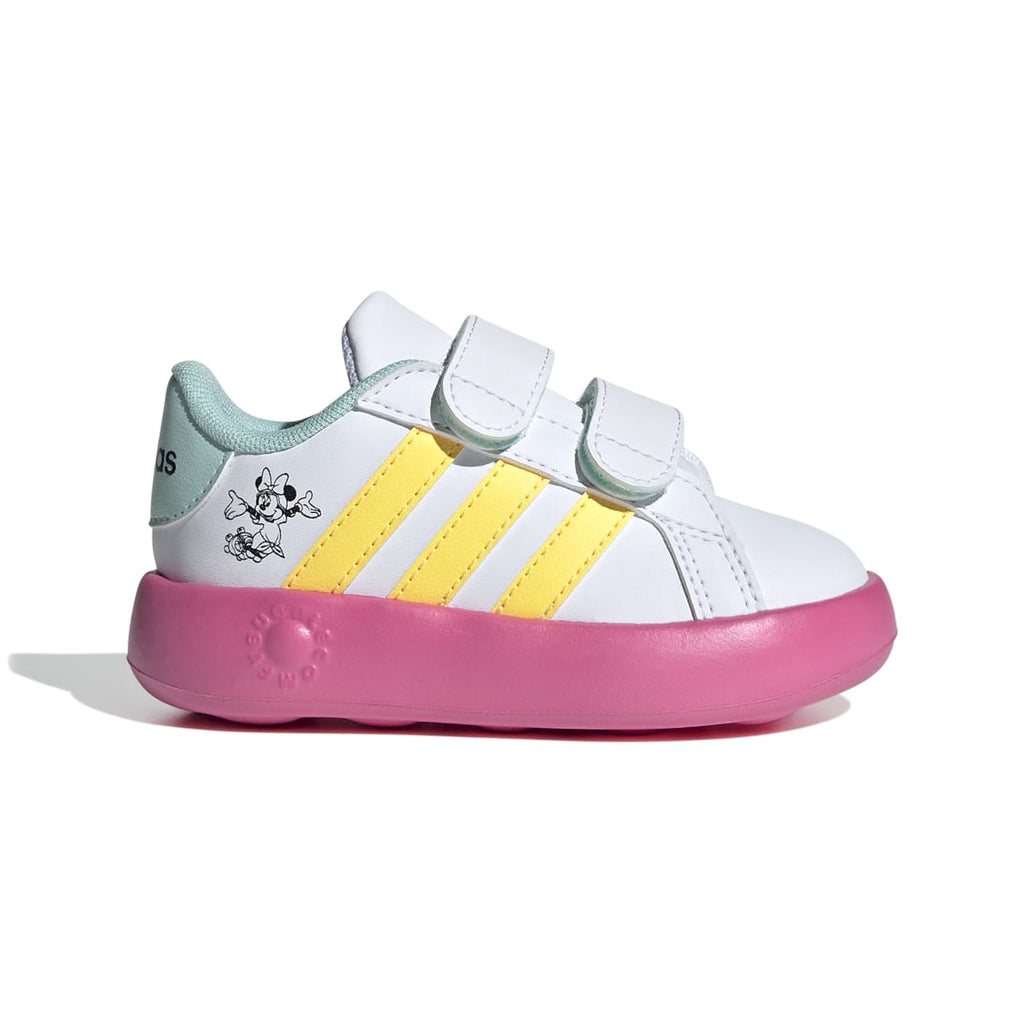 Sneakers primi passi bianche da bambina adidas Grand Court Minnie CF I